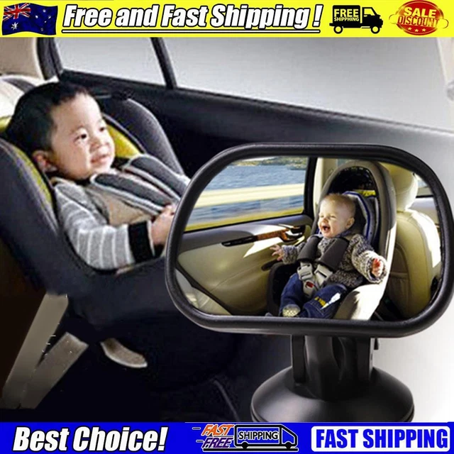 Car Back Seat Baby View Rearview Mirror Rearward Facing Safety Kid Monitors