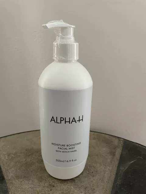 Alpha H Moisture Boosting Facial Mist with Witch Hazel 500ml Supersize