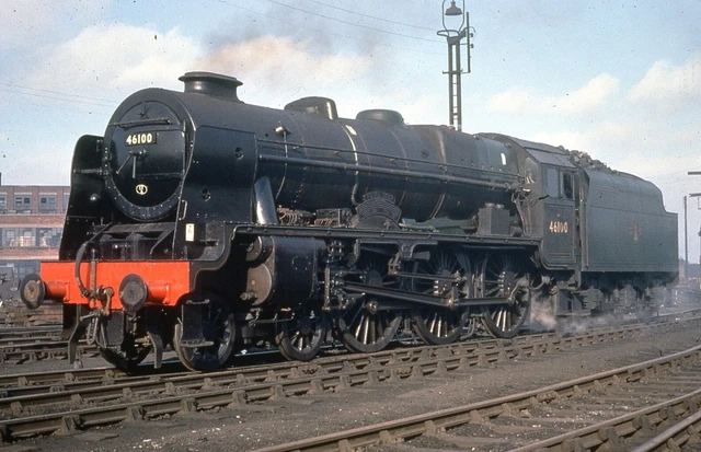 COLOUR RAIL SLIDE, BRM875, Royal Scot, 46100 'Royal Scot', Aston shed £ ...