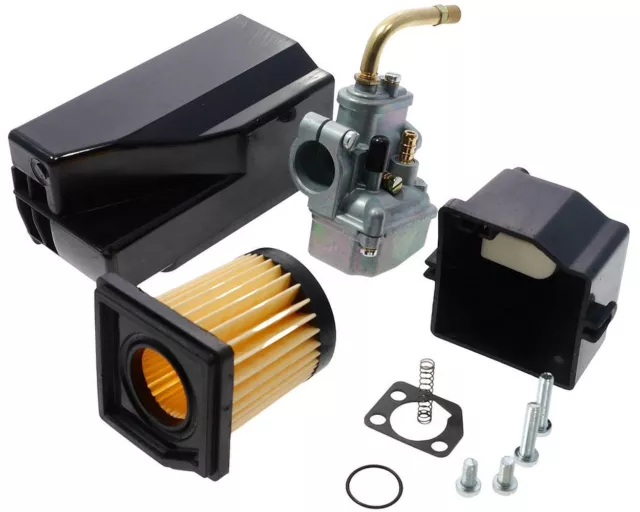 CARBURETOR AIR FILTER Set 12mm Tuning Kit Replacement Sachs 504
