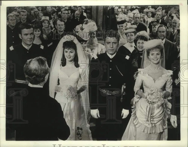 1965 Press Photo Pamela Tiffin & Burt Lancaster star in "The Hallelujah Trail"