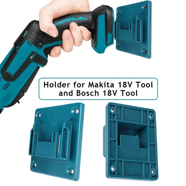 6PCS HOME BATTERY Easy Install Drill Tool Holder Compatible for