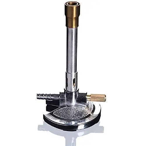 Bunsen Burner Lab Natural Gas with Flame Stabilizer and Air with Gas Adjustme...