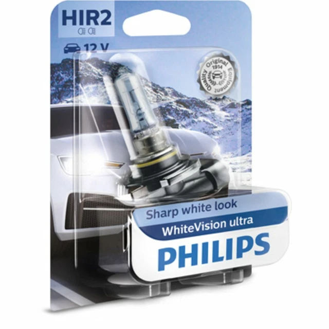 Glühlampe Halogen PHILIPS HIR2 WhiteVision Ultra 12V, 55W