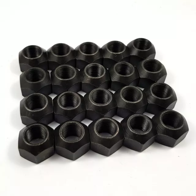 20X Acero Negro Rueda Tuercas Para Land Rover Defender & Discovery 1 RRD500010