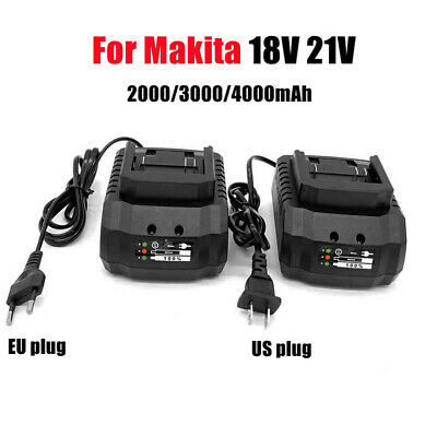 18/21V Battery For Makita 6Ah Li-ion Battery Charger BL1415 BL1815 BL1830 BL1850