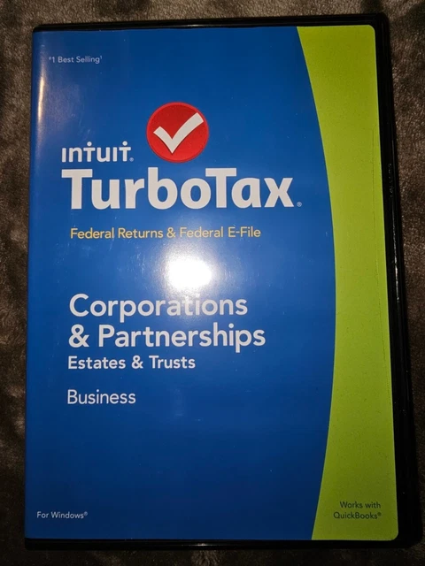 2014 TurboTax Business Federal Returns Corporations & Partnerships Estates Trust 2014 TurboTax Business Federal Returns Corporations & Partnerships Estates Trust