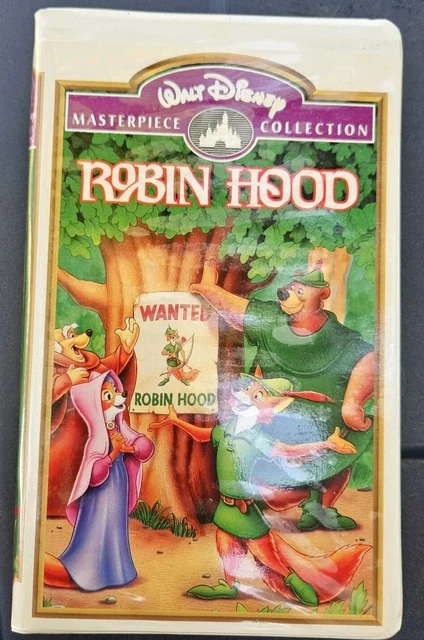 WALT DISNEY MASTERPIECE Collection: Robin Hood VHS £3.95 - PicClick UK