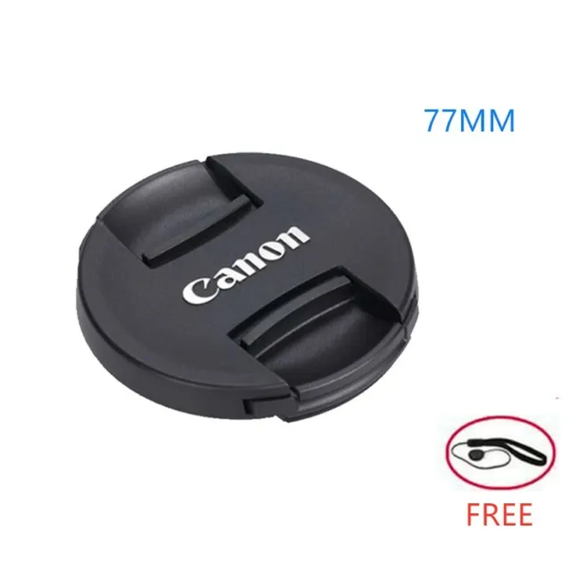 NEW Generation Canon Snap On Front Lens Cap ABS Dust-proof Cover 77mm Universal