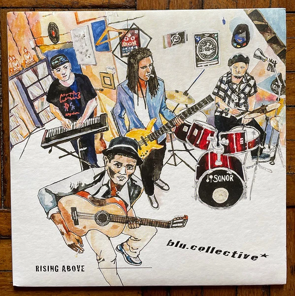 blu.collective - Rising Above - New Vinyl Record 7 - P5816S