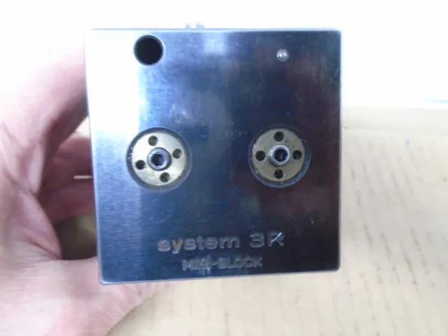 System 3R Mini Block EDM Tooling Block 2