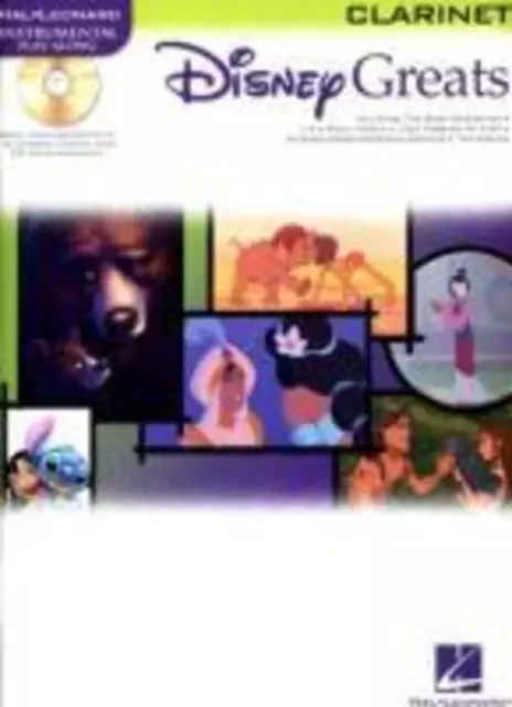 Disney Greats for Clarinet Instrumental Play-Along Pack Book/Online Audio | Buch