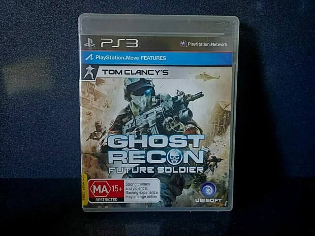 PS3 - Sony PlayStation - GHOST RECON / Future Soldier - Video Game - GC - Free P
