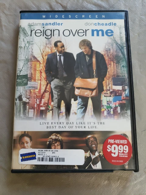 Dvd. Reign Over Me. Widescreen. Adam Sandler.