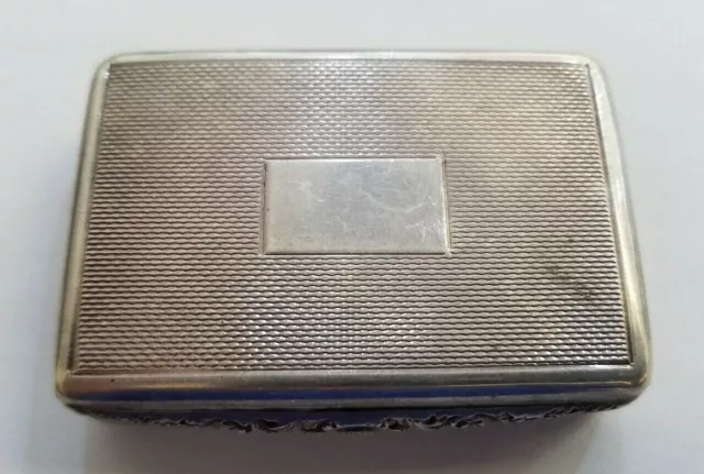 Mappin & Webb Antique Sterling Silver Toothpick Box