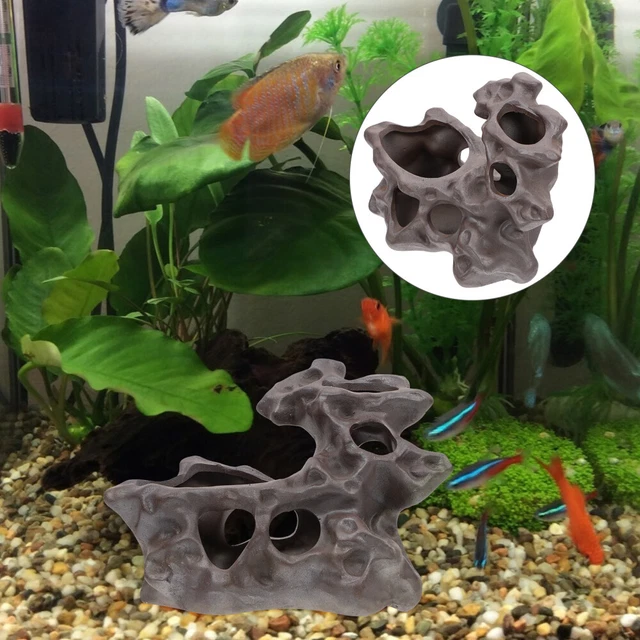 ABRI POUR AQUARIUM Maison De Cachette Poisson Crevettes Animal Grimpant EUR 14,95 PicClick FR