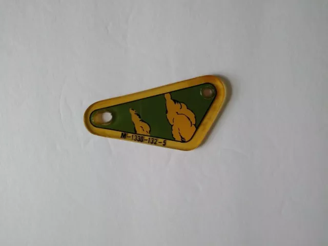 Hang Glider Pinball Machine Original Screened Plastic Part M-1330-132-5 Vintage