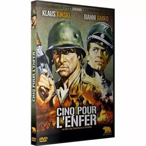 DVD Cinq pour l'enfer - Gianni Garko, Klaus Kinski, Aldo Canti, Margaret Lee, Sa