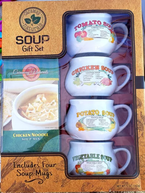 https://www.picclickimg.com/swMAAOSwkkRkaWlK/New-Caraway-Naturals-Vintage-4-Soup-Mugs-Gift.webp