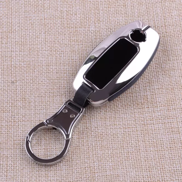 Zinc Alloy Key Fob Case Cover Chain Ring Keychain Fit For Nissan Sylphy Infiniti