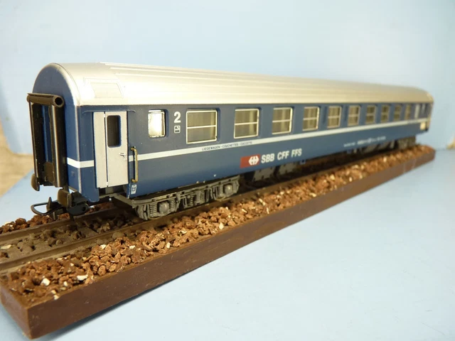 Kato N 2 Voitures Voyageurs Couchettes Sbb-cff-ffs Référence 23010 + 23202