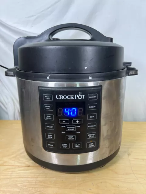 Crock-Pot 6-Quart Multi-Use Express Crock Programmable Slow Cooker and Pressure