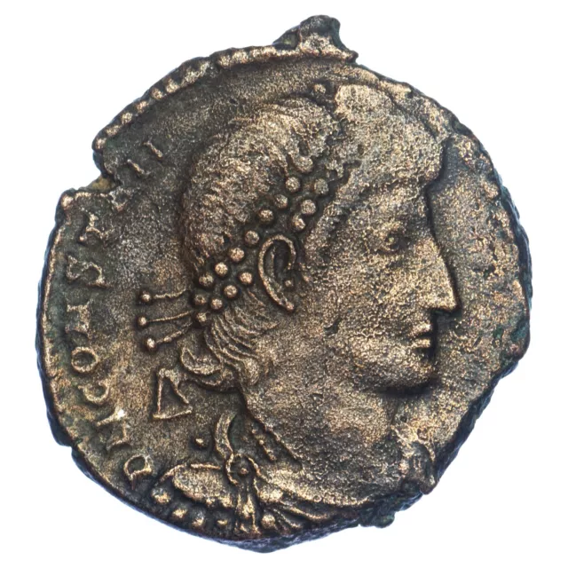 Coin Roman Constance II Maiorina 348-351 Antioch RIC.132 Brass