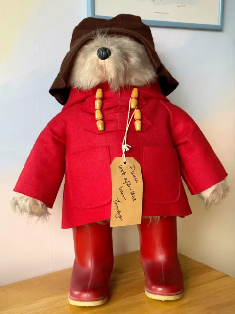 Original Gabrielle Designs 18" Paddington Bear - Reg Design No. 957892