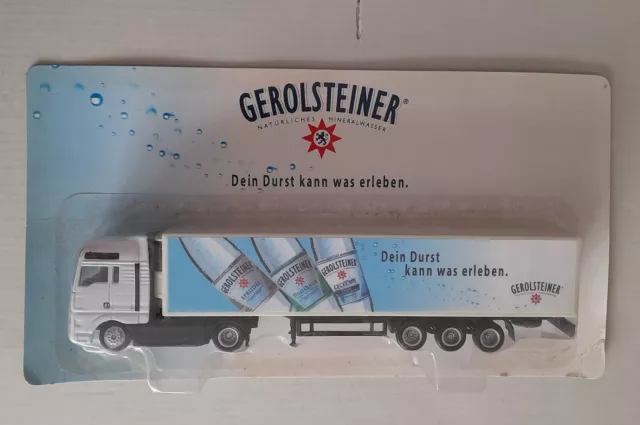 Werbe-Truck: Gerolsteiner • MAN TG - Sattelzug (Kühlzug)