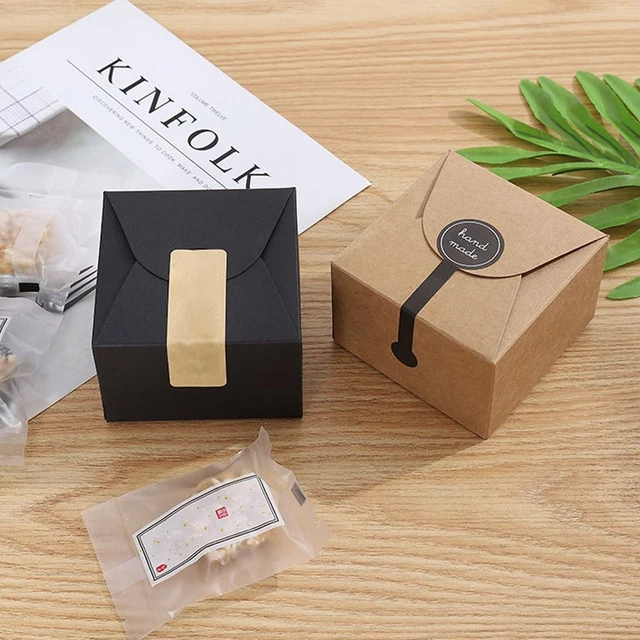 Boîtes Rondes En Papier Kraft MUCKLILY - 3 Pièces Avec Couvercles Pour Gâteaux, Biscuits, Bonbons - Idéal Pour Cadeaux & événements