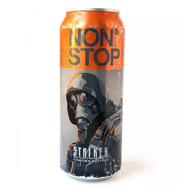 NON STOP STALKER Limited Edition Empty Can Energy Drink 250ml. 2023 Ukraine