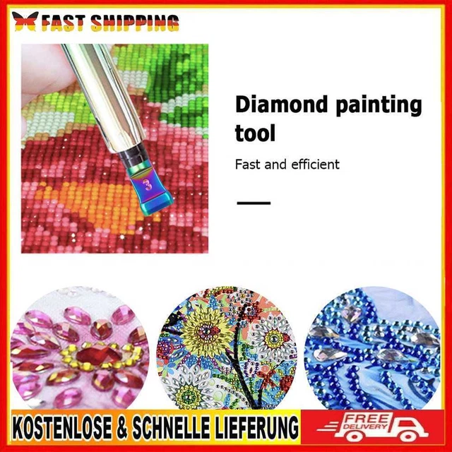 3 Bohrer + 6 Bohrer + 9 Bohrer DIY Farbe Diamanten Zeichenwerkzeug Spitze Bohrsp