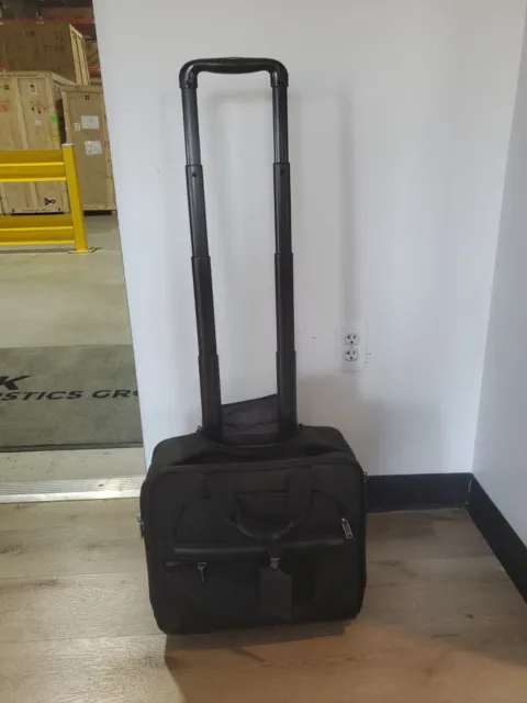 Tumi VINTAGE ballistic rolling carry on expandable briefcase suitcase 18" x 14"