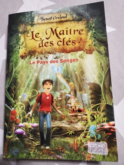 Livre : Le maître des clés Tome 1 : Le pays des songes avec dédicace auteur