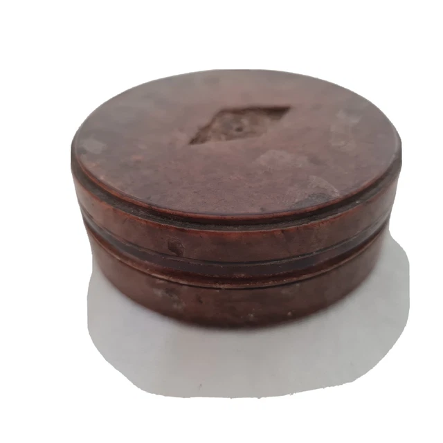 ANTIQUE BAKELITE ROUND Box, Scale Interior £16.14 - PicClick UK