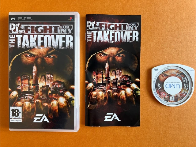 Def Jam Fight For NY The Takeover - Jeu PSP Version PAL FR - État Correct Fonctionnel