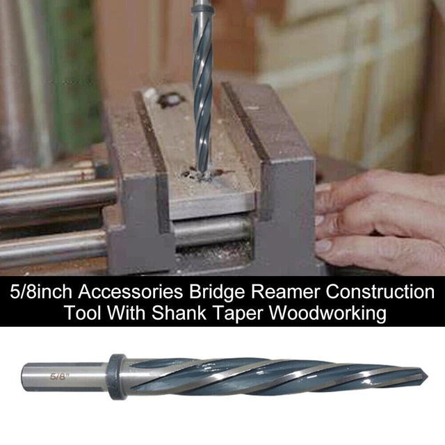 Professional Grade 5/8 Inch Bridge Tapered Reamer for High Performance