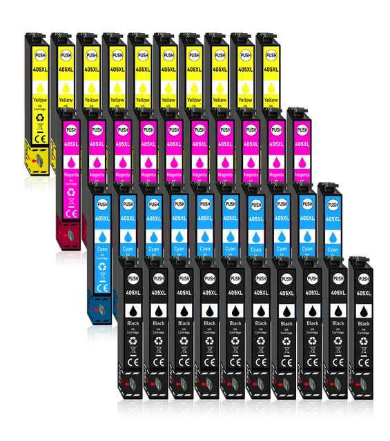 Set 40 cartucce stampante compatibili con Epson Workforce WF-7835DTWF