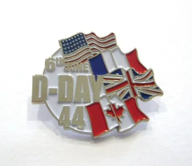 D.DAY FLAGS (Badge émail / Pins)