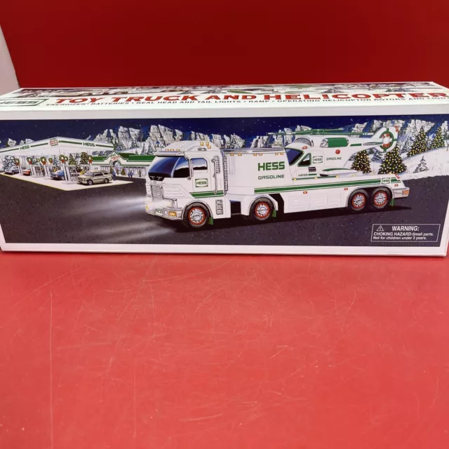 2006 Hess Toy Truck and Helicopter New In Box