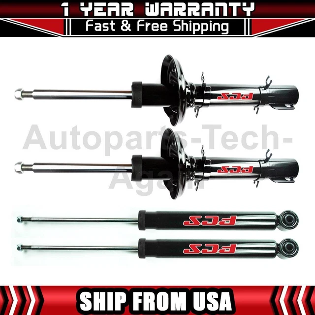 4X FCS Shock Absorber Suspension Strut Front Rear For Volkswagen R32 3.2L 2008