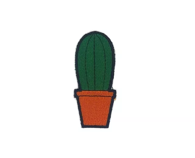 Patch aufnaher aufbugler applikation bügelbild kaktus ref2