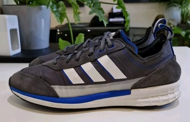 ADIDAS SL 7200 Originals. Mens Size 9 Uk Trainers. Grey Blu Wht 12.95 PicClick UK