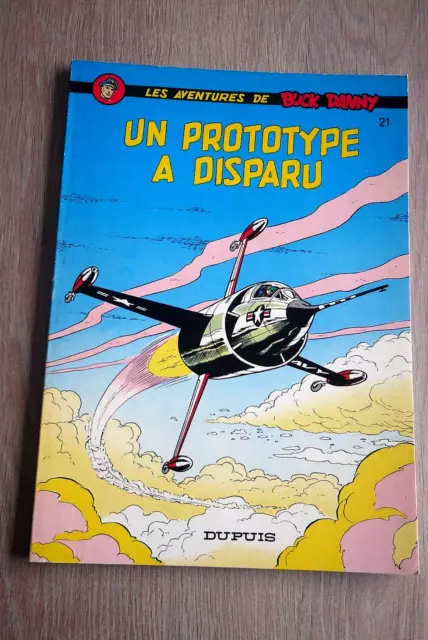 Les  Aventures  De  Buck  Danny  /  Un  Prototype  A  Disparu  /  Dupuis  - 1980