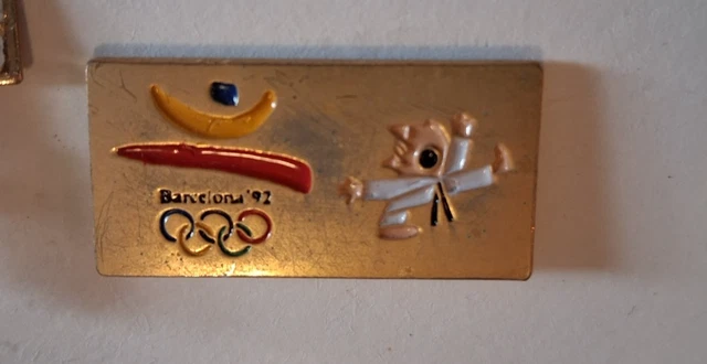 Pin's JO Barcelone 1992 – Seiko Doré, édition COOB 92, Collection