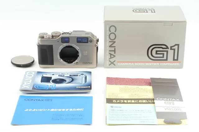 [Near MINT BOXED] Contax G1 Rangefinder 35mm Film Camera Body From JAPAN 3