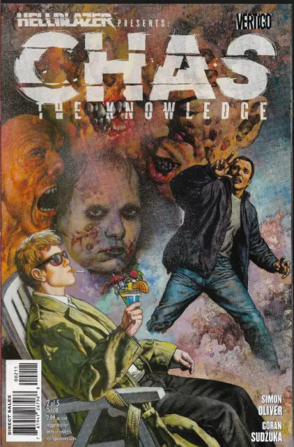 HELLBLAZER - CHAS THE KNOWLEDGE (2008) #2 - Back Issue (S)