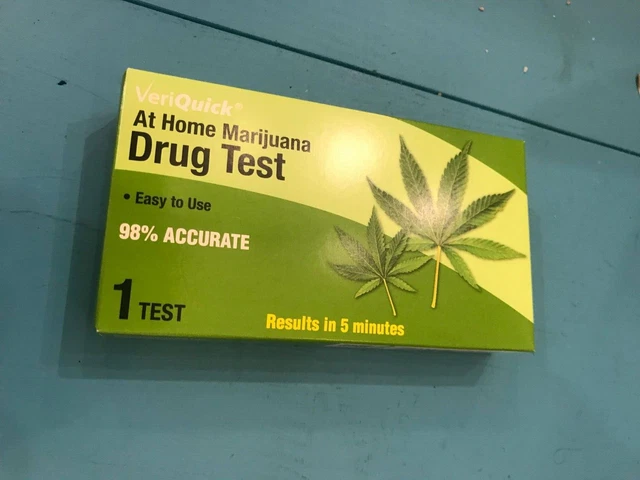 Prueba de drogas de marihuana en casa Veriquicck