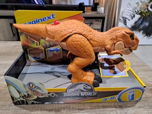 Figurine T-Rex Saccageur Jurassic World Imaginext de Fisher-Price pour enfant...