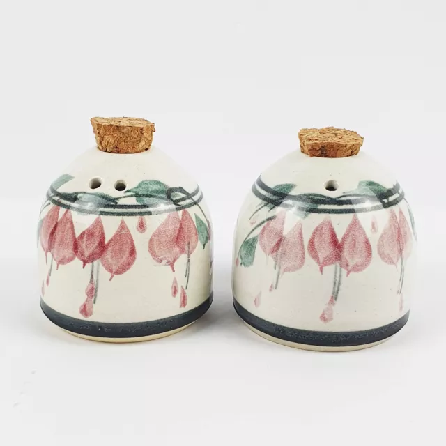 Yarra Glen Salt and Pepper Shakers Spring Blossom Australian Handcrafted Pottery